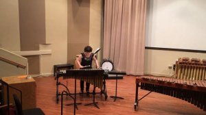 Shanie Klas performing "Omar" (mvt. 1) by Franco Donatoni