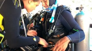 Diving in Arraial do Cabo, Brazil