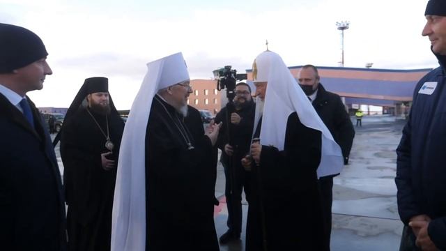 Патриарх Кирилл прибыл в Норильск смотреть онлайн