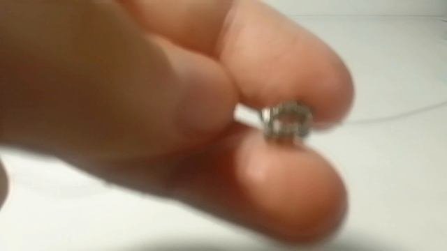 кольцо с сердцем из бисера