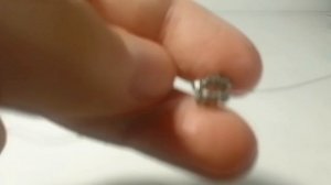 кольцо с сердцем из бисера