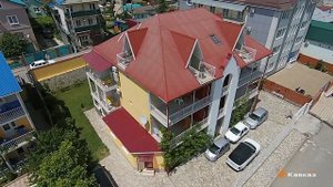 Гостевой дом "Орион" в с. Ольгинка. Аэросъемка