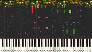 Let It Snow Piano Tutorial Synthesia