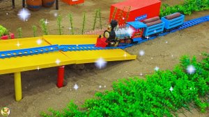 Diy tractor making mini Metal Welding machine | diy mini Broken Train Rail welding | @Sunfarming