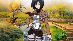 Микаса-Девочка сильная