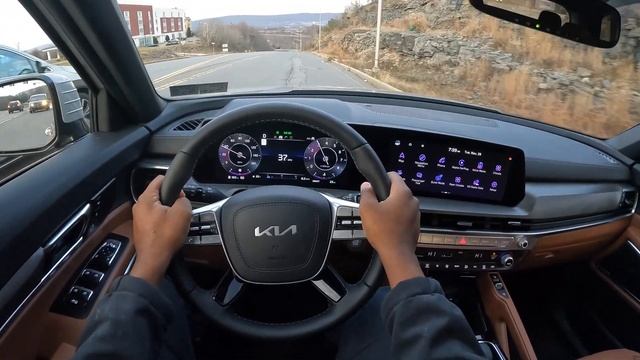 2024 Kia Telluride SX X-Pro V6 AWD - POV First Impressions смотреть онлайн