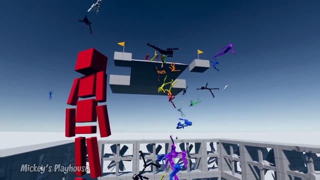 Fun with Ragdolls: Crazy Actions - Episode 4 смотреть онлайн