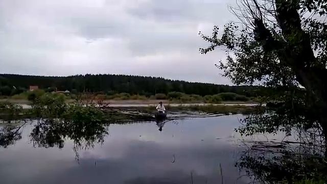 Обзор построеннго каноэ, часть 2. работа одним веслом. смотреть онлайн