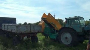 Potato harvester Mini SS -1. Картофелеуборочный комбайн.mp4