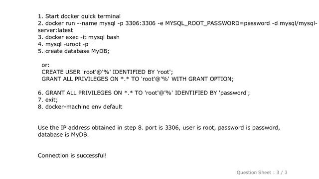 MySQL : How to connect to MySQL running on Docker from the host machine смотреть онлайн