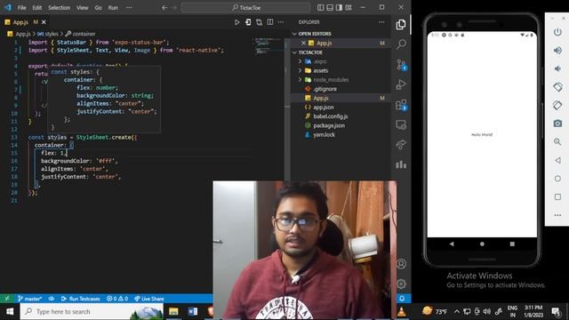 L3- REACT CODE INTRODUCTION || FREE APP DEV COURSE