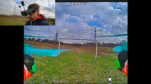 ЛУЧШИЙ FPV ШЛЕМ ЗА СВОИ ДЕНЬГИ? 500 МЕТРОВ БЕЗ ПОМЕХ! Обзор fpv шлема eachine EV800DM и тесты смотреть онлайн