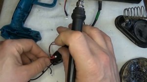 Ремонт цепной аккумуляторной пилы.