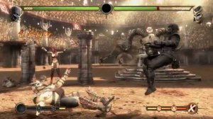 Нуб Сайбот против Шао Кана. МК9.