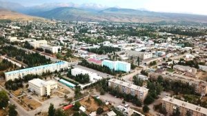 Каракол с высоты птичьего полета.