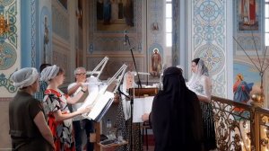 Прокимен праздника Преображения. Регент Екатерина Артюхова.