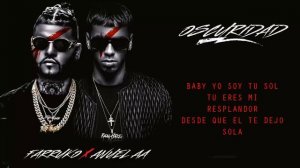 Oscuridad - Farruko Ft. Anuel AA | Video Letra 2017