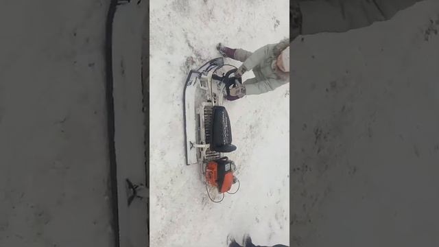Снегоход для дочери своими руками . смотреть онлайн