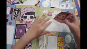 Альбом с наклейками. Куклы ЛОЛ. Новые наклейки.LOL SURPRISE