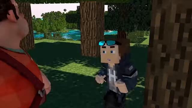 РАЛЬФ И СОНИК ПРОТИВ MINECRAFT АНИМАЦИЯ