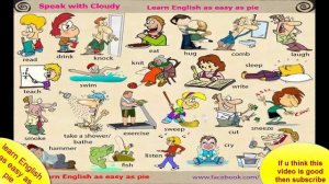 25 English Words, learning English vocabulary with pictures in 2 minutes