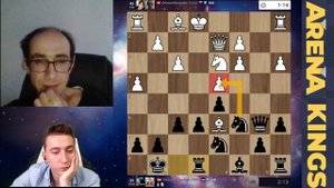 МНЕ ПРОСТО ХОТЯТ НАГЛО МАТ ПОСТАВИТЬ! // ARENA KINGS // IM ШУРА ГЕЛЬМАН vs GM АЛЕКСАНДР БОРТНИК