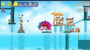 Angry Birds Rio High dive All levels (player00713)