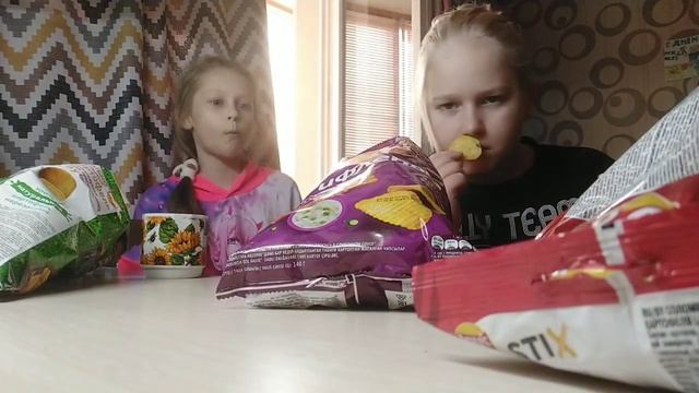 пробуем чипсы много вкусов смотреть онлайн