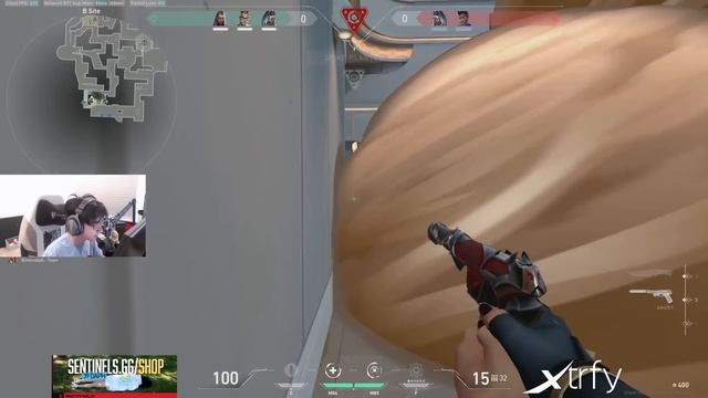 TenZ got Impressed by this Brim's Smokes in Pearl B Site смотреть онлайн