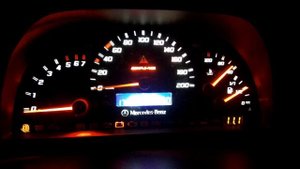 Пересвет щитка приборов Vito W638 2.2 CDI