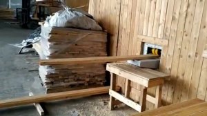 Изготовление Террасной доски "Вельвет" НАЧАЛО