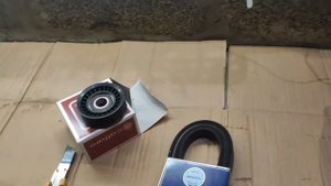 Ford Mondeo 4 замена тормозных дисков и колодок, обводных роликов.