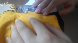 КАК сшить СНУД двухсторонний. БЕЗ ОВЕРЛОКА.