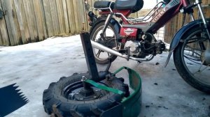 .Минитрактор Файтер т-15 ремонт передней балки минитрактора