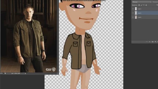 АВАТАРИЯ||Я РИСУЮ КУРТКУ ДИНА ВИНЧЕСТЕРА||Сверхъестественное смотреть онлайн