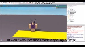 ROBLOX How-To Tutorials - Change the Walkspeed of a Player with a Script!