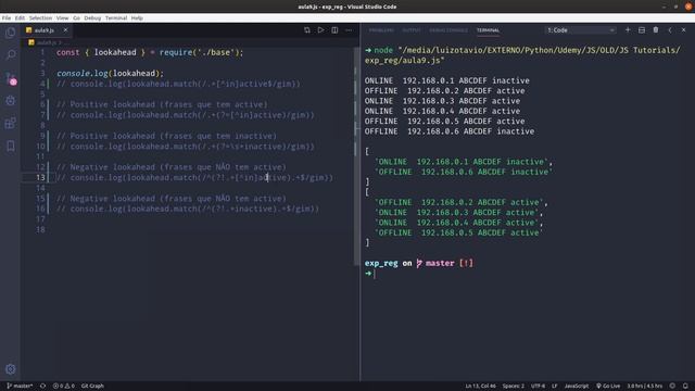 Expressões regulares em Javascript - Parte 9 смотреть онлайн