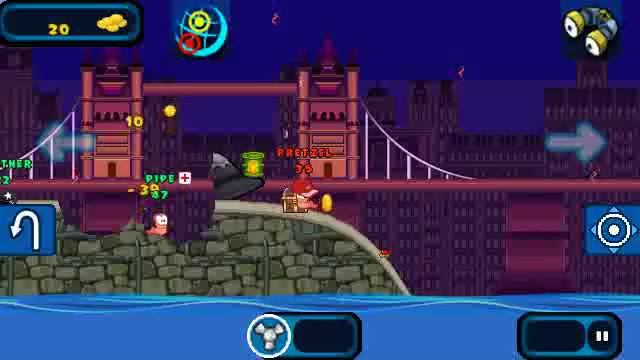 Worms Reloaded [Touchscreen Java Games] смотреть онлайн