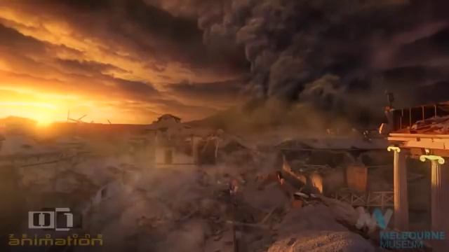 Разрушение Помпеи, 3D реконструкция