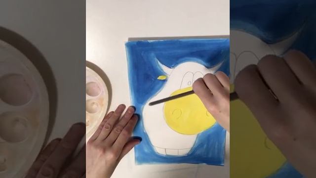 Рисуем быка. смотреть онлайн