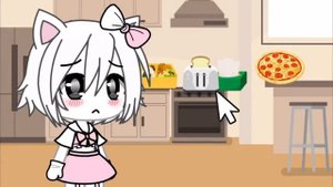 Игра "Хеллоу Китти"|Gacha Life|Игра для девочек|_Diano4ka_|часть №1