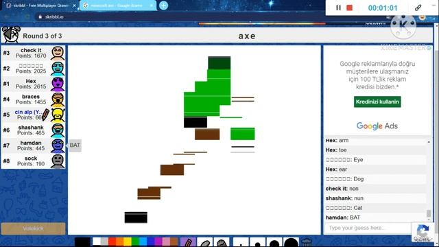 SKRIBBLE.IO HİLE! (HİÇ EĞLENCELİ DEĞİLMİİİŞ) смотреть онлайн