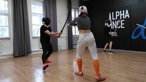 Урок фехтования катаной. Кендзюцу. Защита со сближением и ответ с оппозицией в соединении