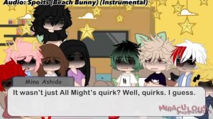 Past MHA (+Aizawa) Reacts to Season 6 & Manga Deku / Part 4/? / tw