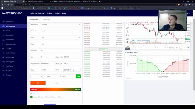 How to make money with Trading for noobs! - METRONIX bot explained! смотреть онлайн