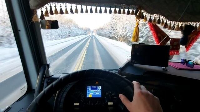 Установка Подлокотника на Iveco Stralis. Выдвигаюсь в Ярославль