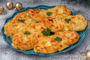 Это блюдо создано для праздничного стола.
КУРИНЫЕ ОТБИВНЫЕ С АНАНАСАМИ