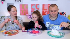 Кто шустрее? Слайм Челлендж Хватай До последней Капли | Чао Юля