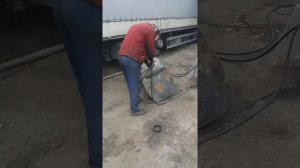Как без выпаривания заварить топливный бак.