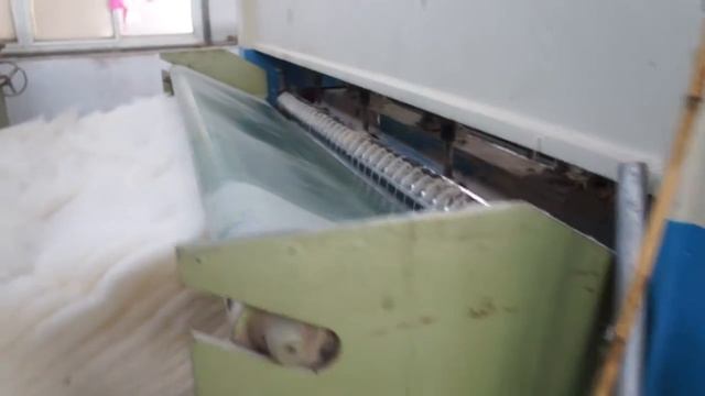 Линия по производству иглопробивного ватина(синтепона) смотреть онлайн